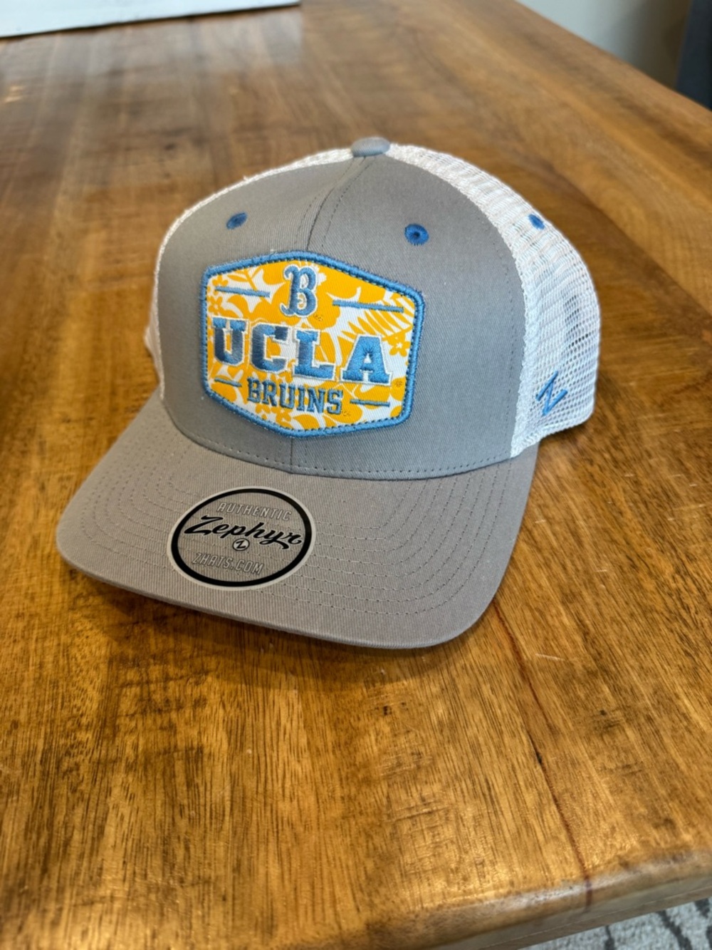 Zephyr - UCLA Bruins Tropical Trucker Snapback